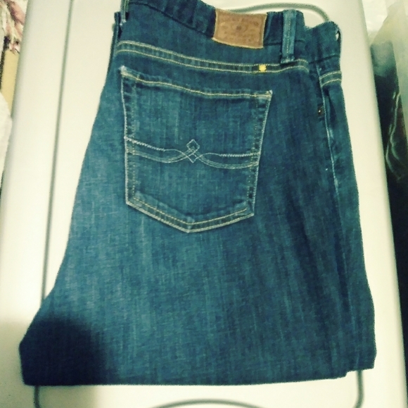 the art of blue jeans lucky brand